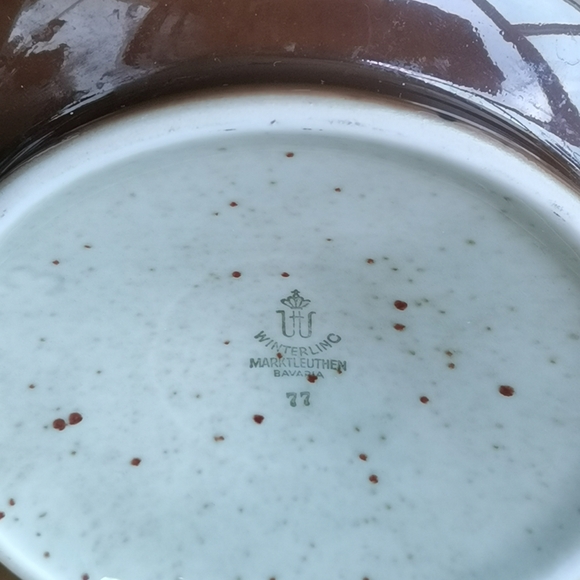 Winterling Markleuthen Bavaria Brown & Tan Coffee Pot - Picture 5 of 8